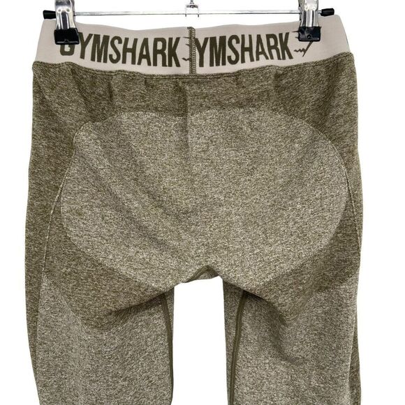 Gymshark Flex High Waisted Leggings Women's Medium Green - Picture 6 of 8
